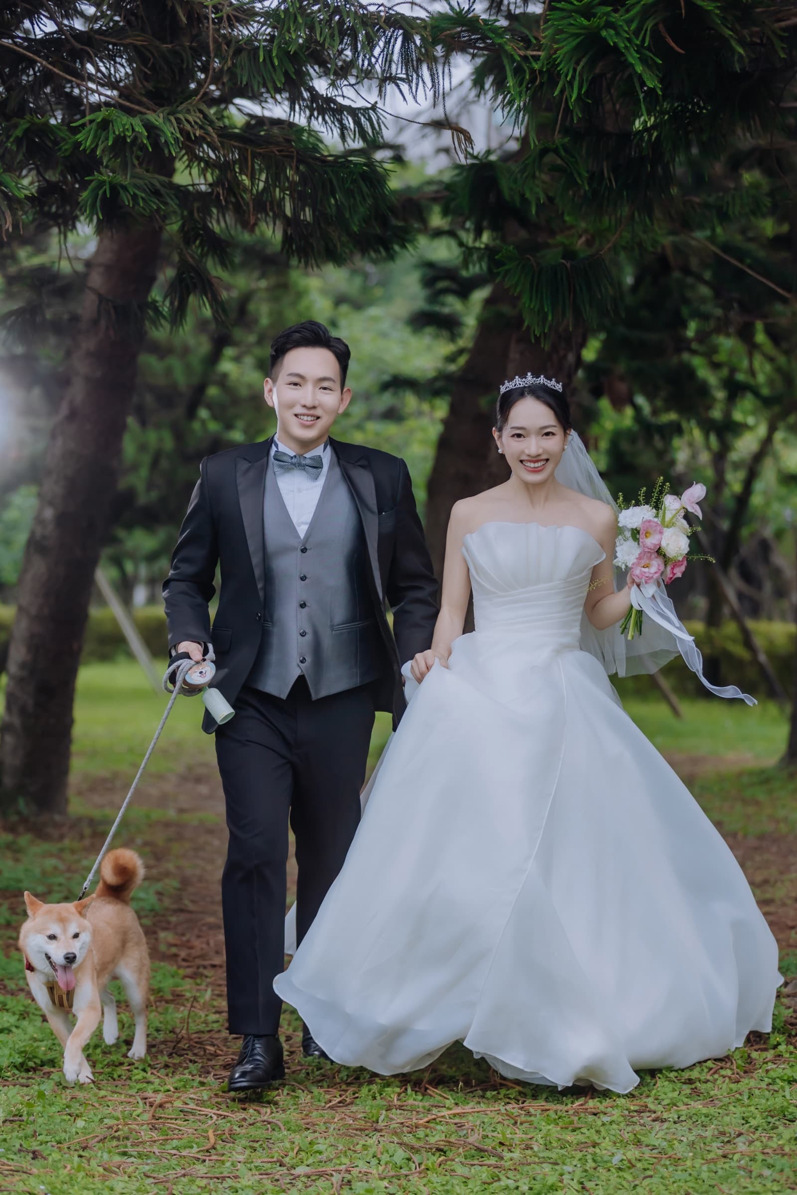 楊廣元與潘怡潔婚紗照 1